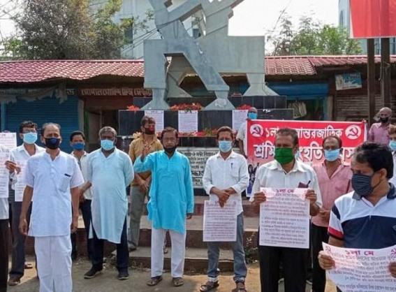 DYFI and CITU organised International Labours' Day